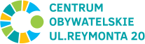 Logotyp: Centrum Obywatelskie Reymonta 20 w Krakowie